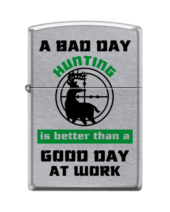 Zippo Lighter - Bad Day Hunting