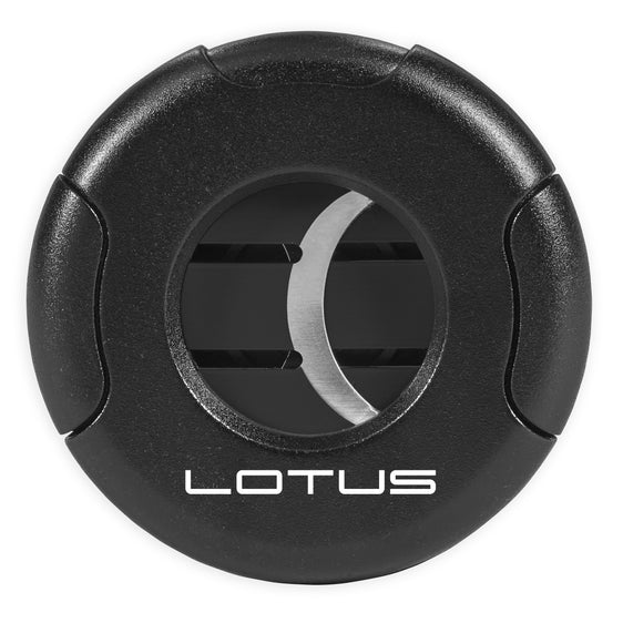Lotus Meteor Round 64 RG Cigar Cutter - Black