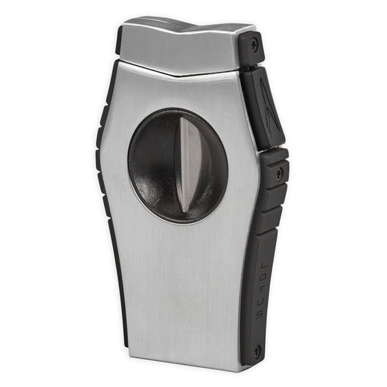 Lotus Viper V-cut 64 RG Cigar Cutter - Chrome & Black