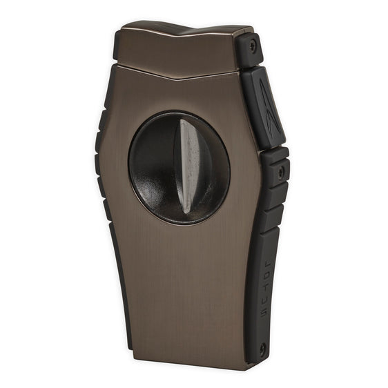 Lotus Viper V-cut 64 RG Cigar Cutter - Black & Gunmetal