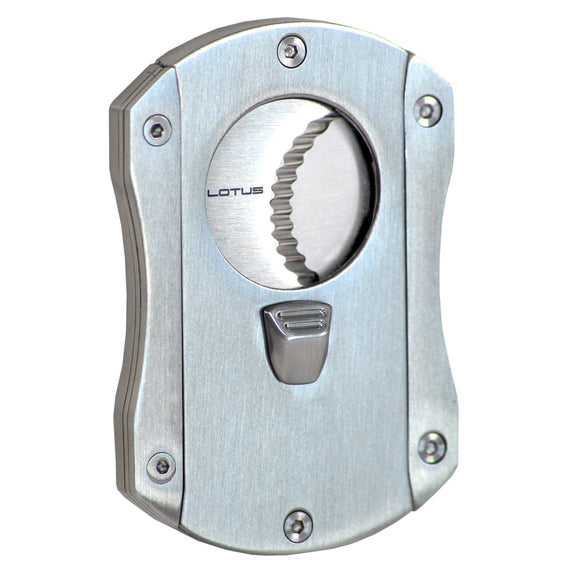 Lotus Cut 400 Deception Serrated Cigar Cutter - Chrome