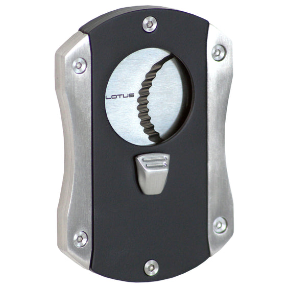 Lotus Cut 400 Deception Serrated Cigar Cutter - Black