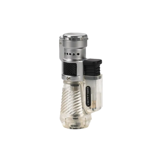 Vertigo Cyclone Triple Torch Lighter Clear