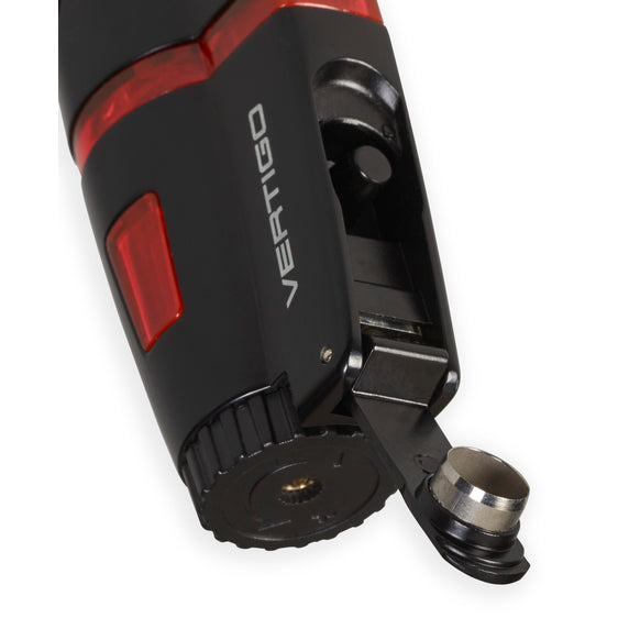 Vertigo Crusher Triple Torch Flame Lighter w/ Cigar Punch
