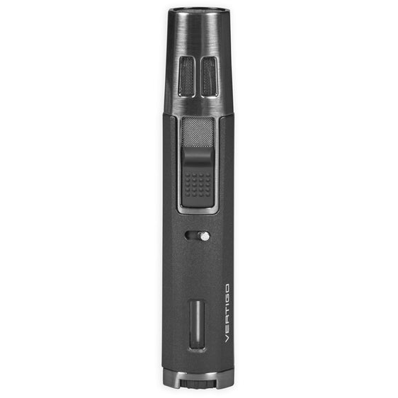 Vertigo Dagger Double Torch Lighter - Black & Gunmetal