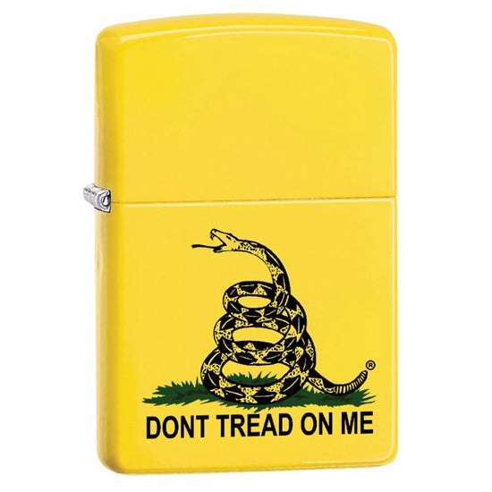 Zippo Lighter - Lemon Don't Tread On Me