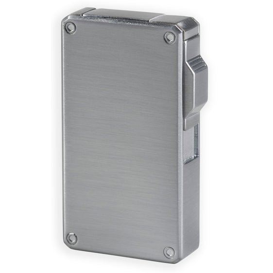 Vertigo Drone Double Torch Lighter - Chrome