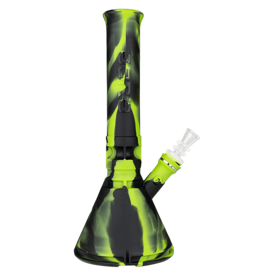 Eyce Beaker - Silicone Water Pipe - Creature Green
