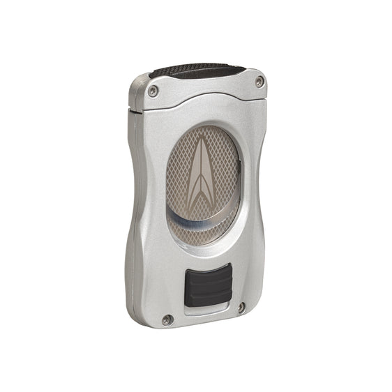 Lotus GT Double Guillotine Cigar Cutter - Chrome
