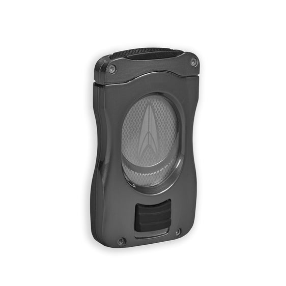 Lotus GT Double Guillotine Cigar Cutter - Gunmetal