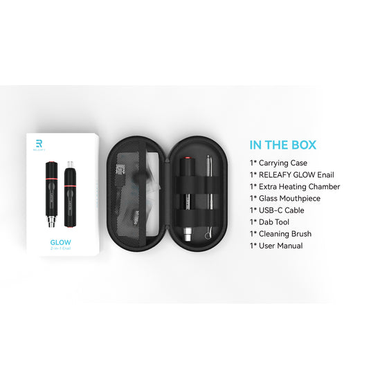 Releafy Glow Wax Pen and E-Nail - Lighter USA