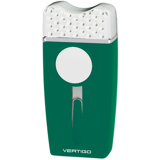 Vertigo Tee Time Golf Single Flame Torch Lighter - Green