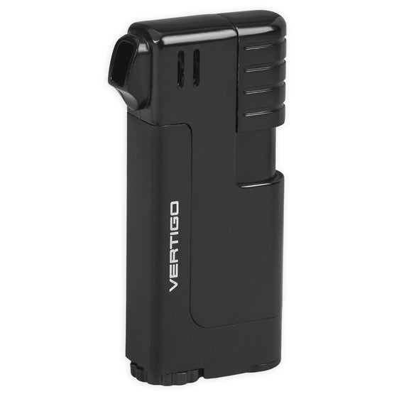 Vertigo Governor Pipe Soft Flame Lighter - Matte Black