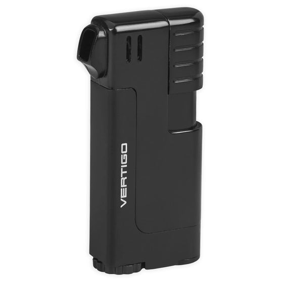 Vertigo Governor Pipe Soft Flame Lighter - Matte Black