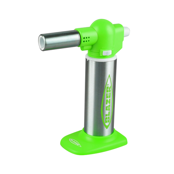 Big Buddy Turbo Torch Table Lighter by Blazer - Green