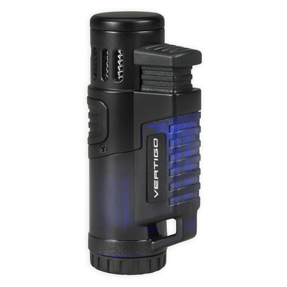 Vertigo Hawk Triple Jet Flame Lighter Blue