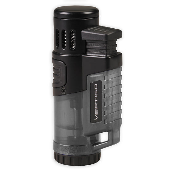 Vertigo Hawk Triple Jet Flame Lighter - Clear