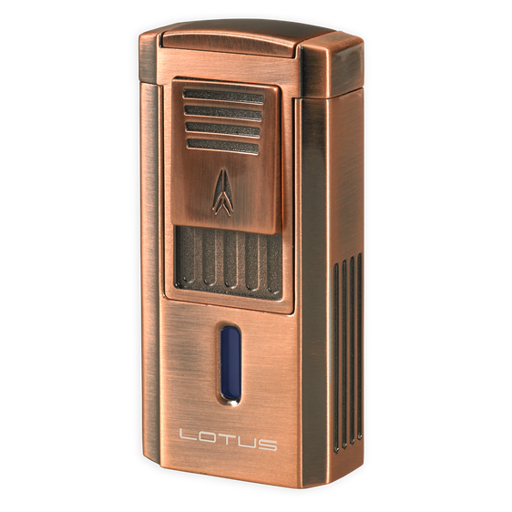 Lotus Duke V-Cutter & Lighter - Antique Copper
