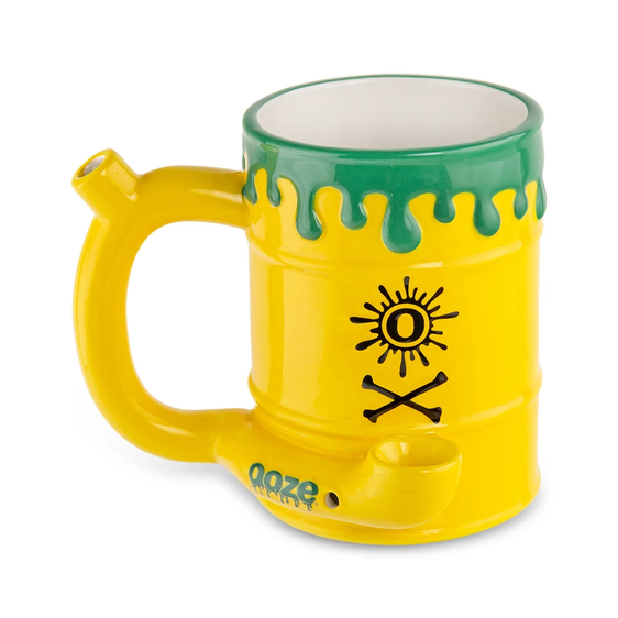 Ooze Ceramic Mug - Hit it & Sip it Ooze - Toxic Waste Barrel