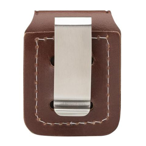 Zippo Brown Lighter Pouch with Clip