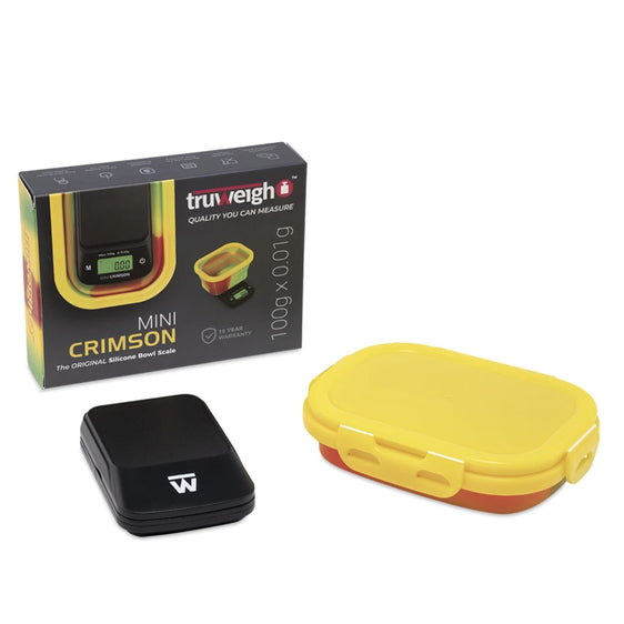 Truweigh Mini Crimson Collapsible Bowl Scale