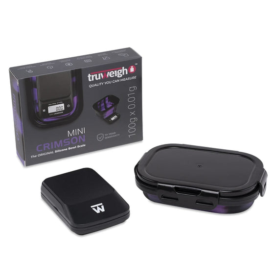 Truweigh Mini Crimson Collapsible Bowl Scale