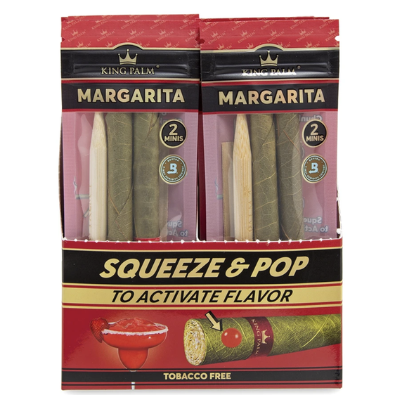 King Palm Mini Rolls Flavored - 2 Pack / 2 PC per Pack - Lighter USA