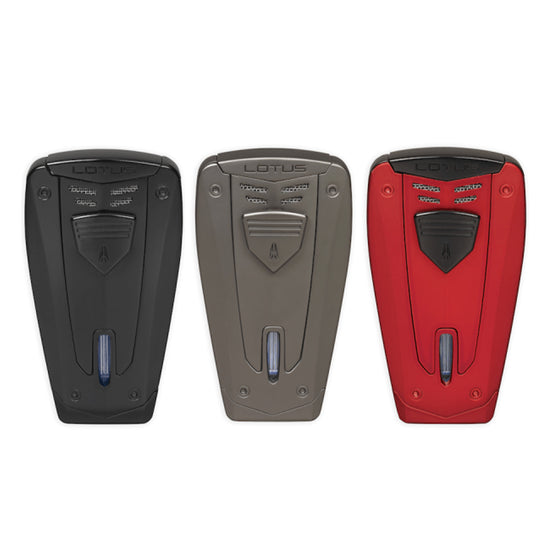 Lotus Lighter Fusion L67 Triple Jet Lighter w/ Cigar Punch