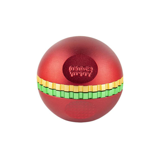 Ooze Saturn Globe Grinder - 4pc - Red
