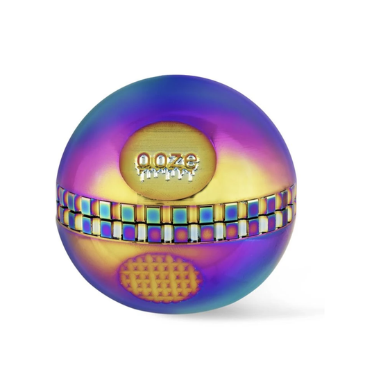 Ooze Saturn Globe Grinder - 4pc - Rainbow