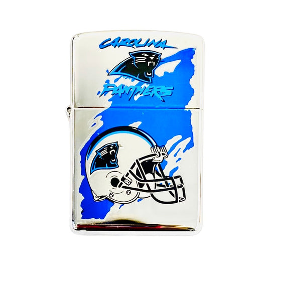 Zippo Lighter - Vintage 2013 NFL Zippos - Carolina Panthers