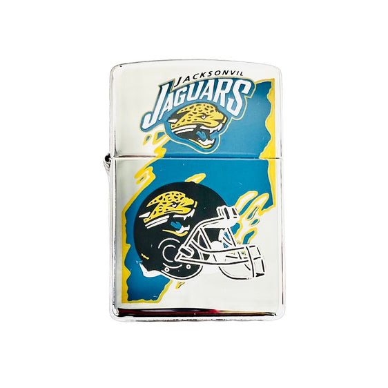 Zippo Lighter - Vintage 2013 NFL Zippos - Jacksonville Jaguars
