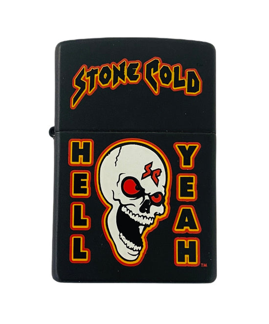 Zippo Lighter - 2000 WWF Stone Cold "Hell Yeah"