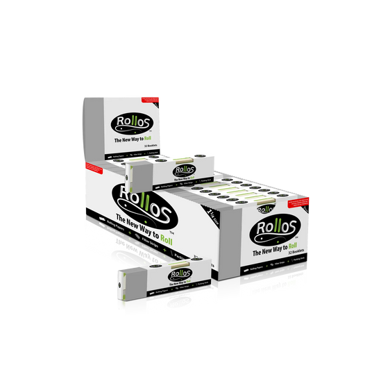 Rollos Rolling Paper Silver Edition - Case (32 Booklets)