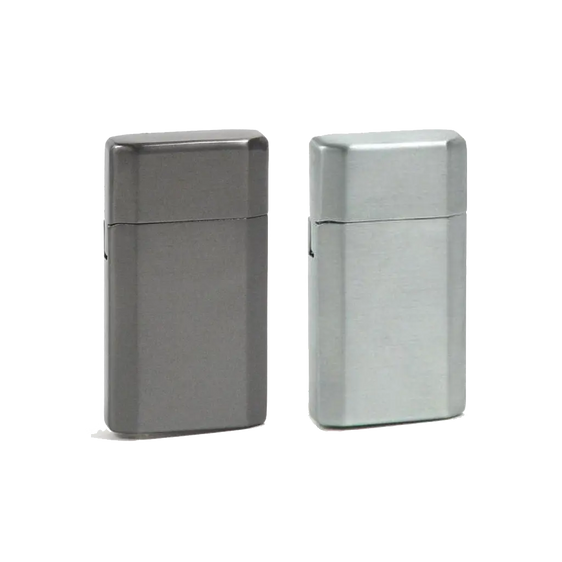 Ronson Jetlite Butane Torch Lighter - 2 Pack - 2 Pack - Satin Chrome & Satin Dusk