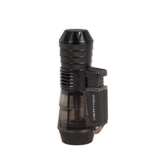 Vertigo Sputnik Triple Flame Lighter - Black