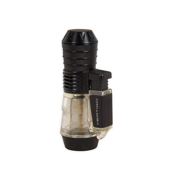 Vertigo Sputnik Triple Flame Lighter - Clear