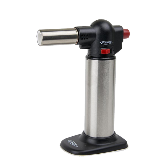 Big Buddy Turbo Torch Table Lighter by Blazer - Stainless Steel