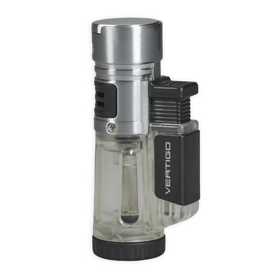 Vertigo Blizzard Triple Torch Flame Lighter - Clear