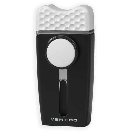 Vertigo Tee Time Golf Single Flame Torch Lighter - Black Matte