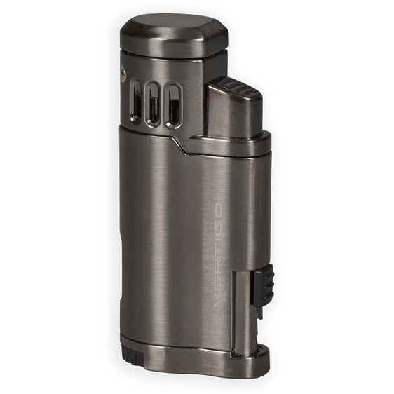 Vertigo Ultra Vector Triple Flame Lighter - Gunmetal