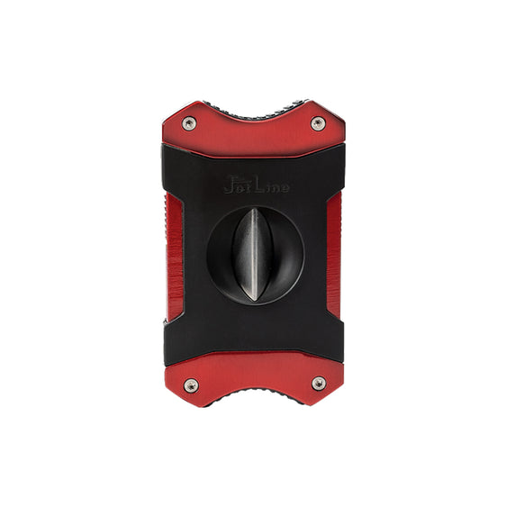 Jetline Villano V-Cut Cigar Cutter - Red