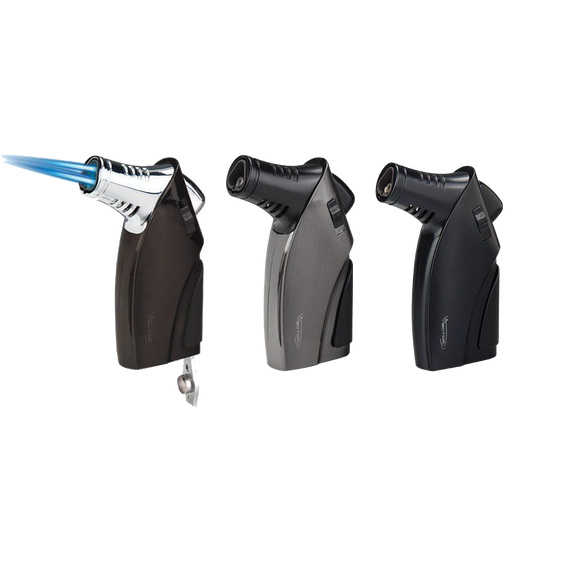 Vector Ironfist Triple Flame Torch Lighter with Cigar Punch