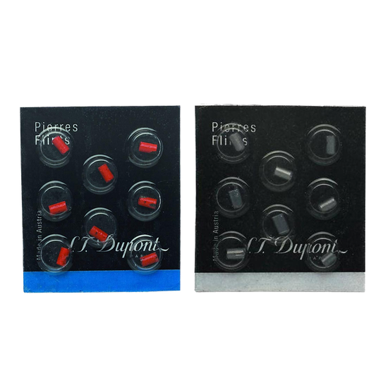 S.T. Dupont Flints - 600 Ligne 1/Ligne 2/Gatsby