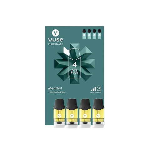 Vuse Alto Menthol Pods - 4 Pack | Lighter USA Vuse Alto Menthol Pods - 4 Pack | Lighter USA