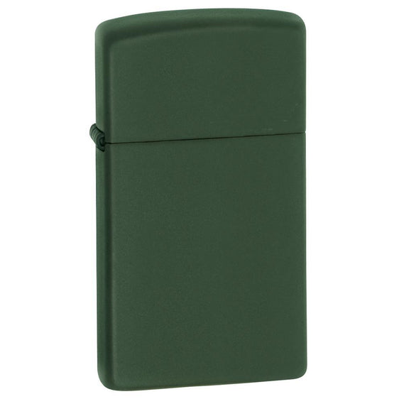 Zippo Lighter - Slim Green Matte