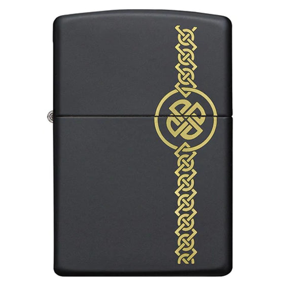 Zippo Lighter - Celtic Braid Weave