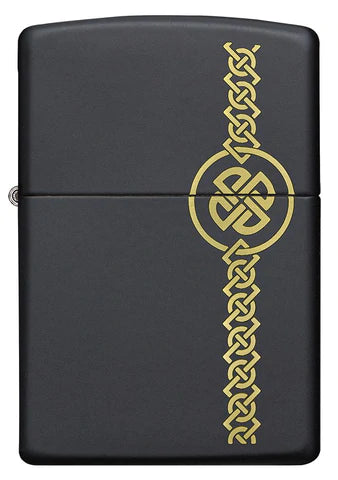 Zippo Lighter - Celtic Braid Weave
