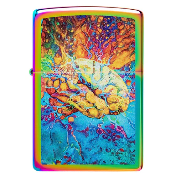 Zippo Lighter - Psychedelic Brain