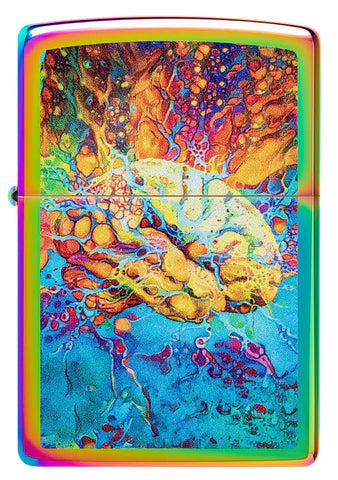 Zippo Lighter - Psychedelic Brain